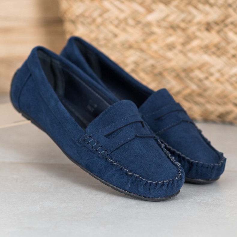 Seastar Classic navy blue loafers 1