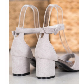 Casual VINCEZA sandals grey 1