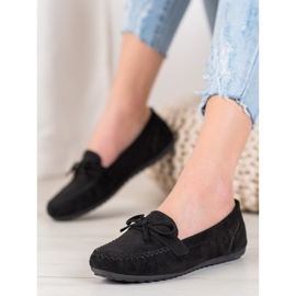 SHELOVET Casual Loafers With A Bow black yellow 1