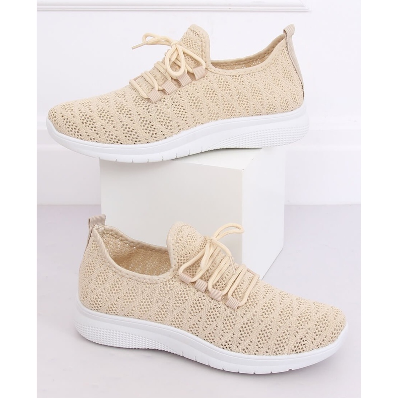 Beige BB76 Beige sports shoes 2