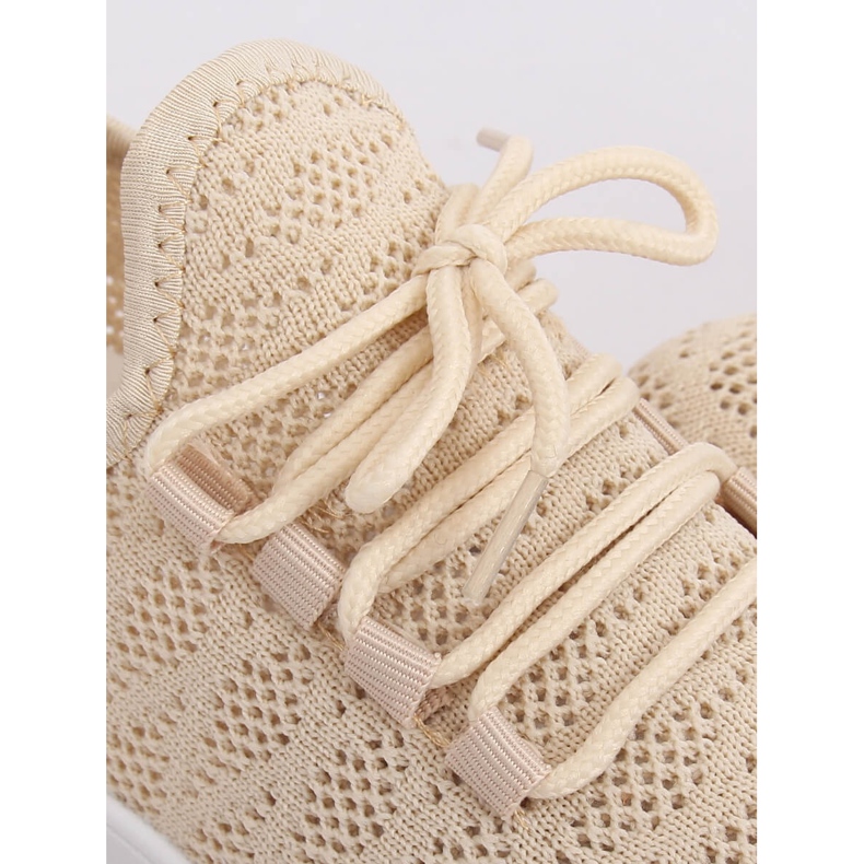 Beige BB76 Beige sports shoes 1
