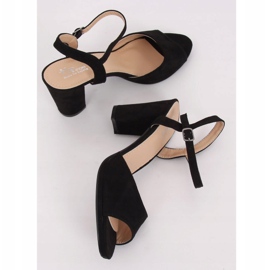 Black high-heeled sandals 955-47 Black 1