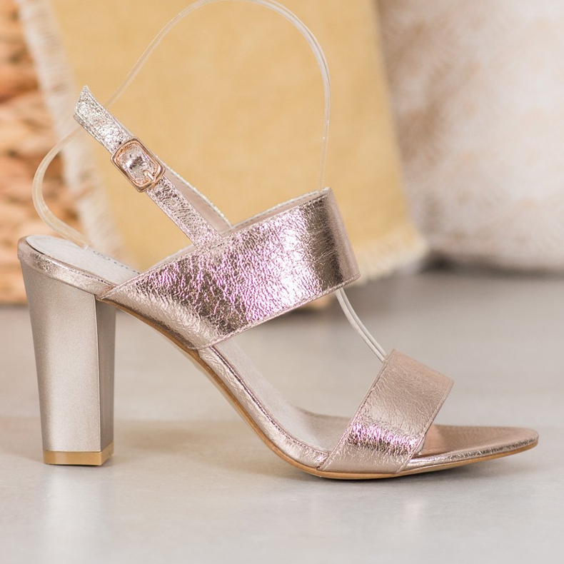 Goodin Stylish sandals yellow 1