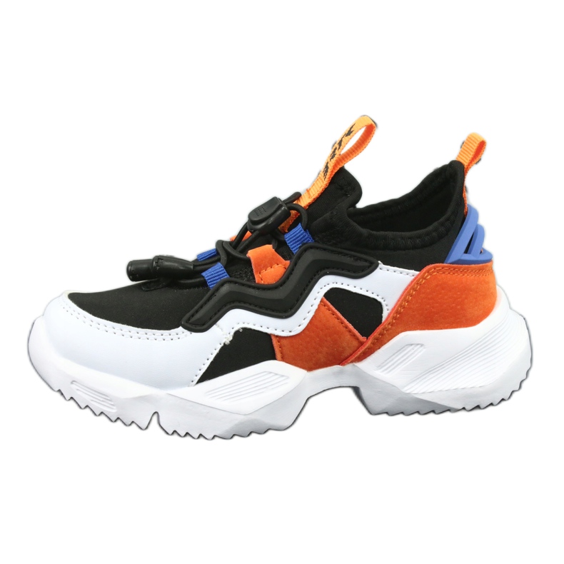 Bartek sports shoes 78219 white black blue orange 2