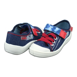 Befado children's shoes 251X101 white red blue 5 Befado children's shoes 251X101 white red blue 5