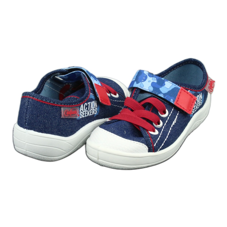 Befado children's shoes 251X101 white red blue 5 Befado children's shoes 251X101 white red blue 5