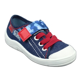 Befado children's shoes 251X101 white red blue 2 Befado children's shoes 251X101 white red blue 2