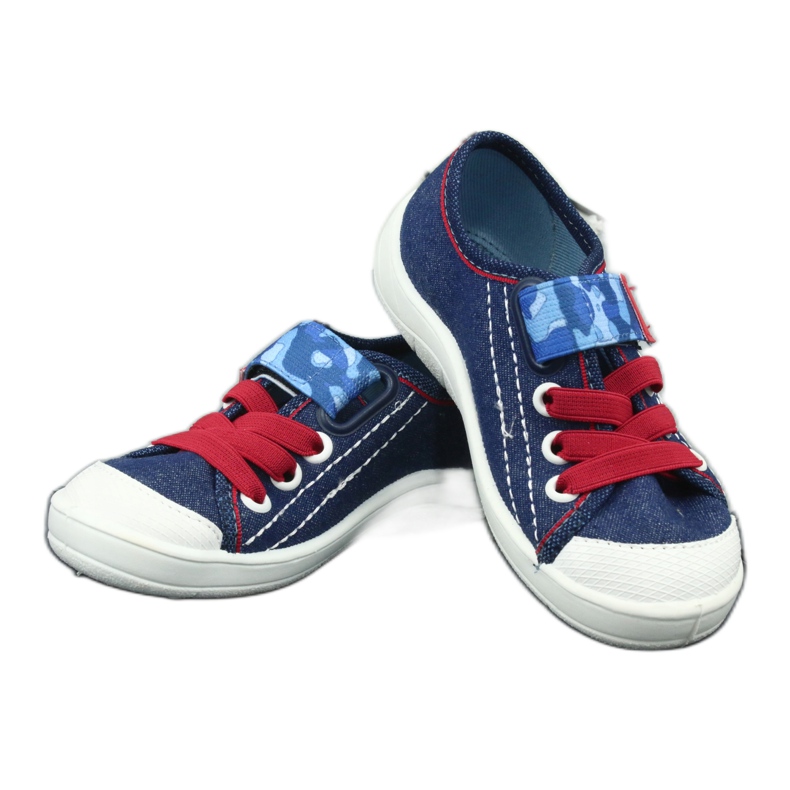 Befado children's shoes 251X101 white red blue 4