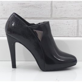 Black LEI-46 high heel boots 1
