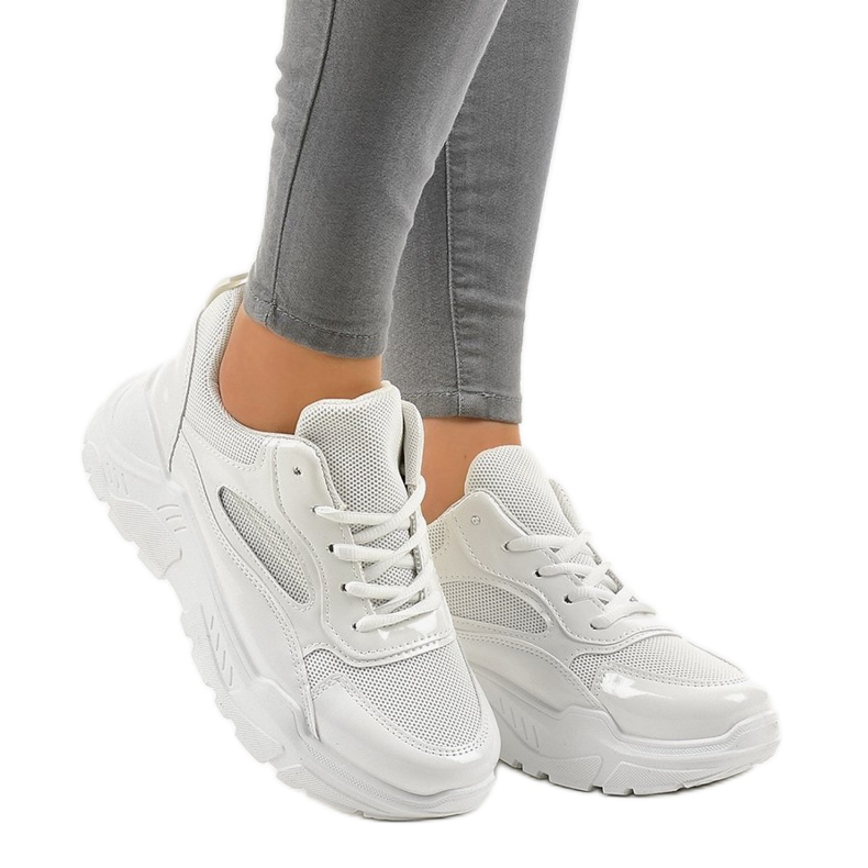 White fashionable sports shoes MS381E-9 2