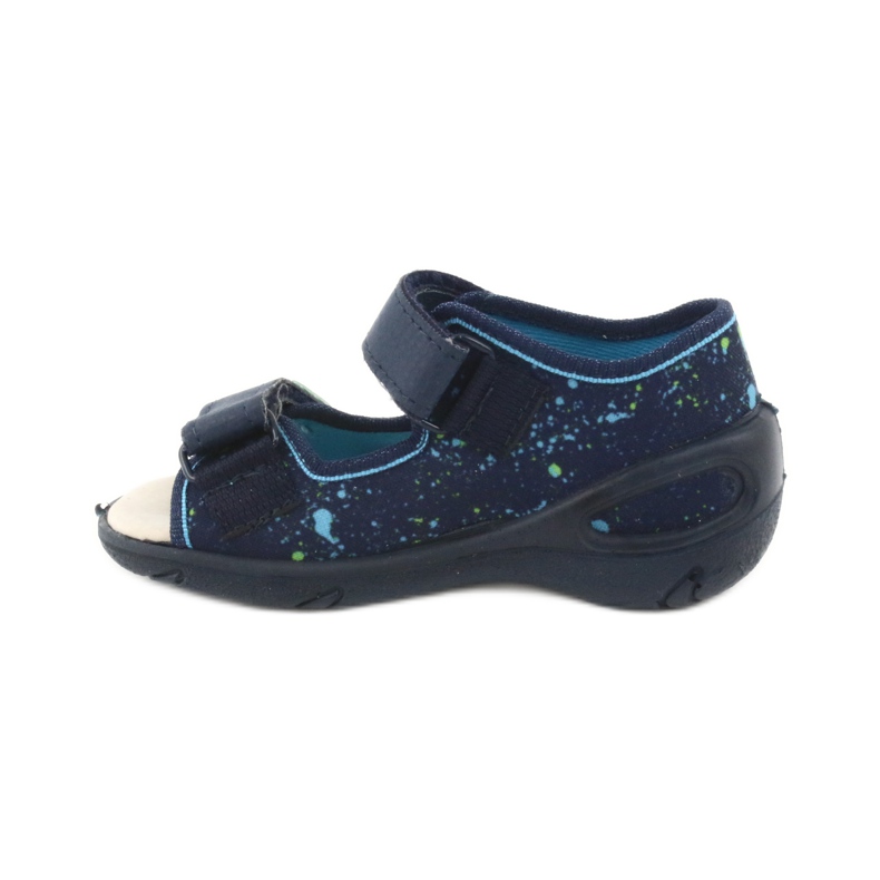 Befado children's shoes pu 065P131 navy blue blue green 2 Befado children's shoes pu 065P131 navy blue blue green 2