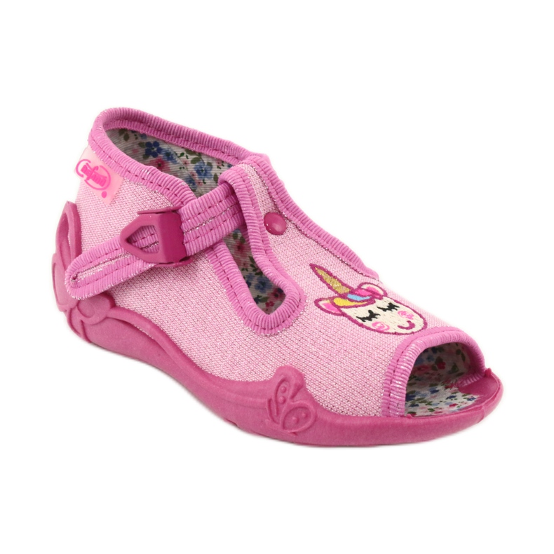 Befado children's shoes 213P115 pink 1 Befado children's shoes 213P115 pink 1