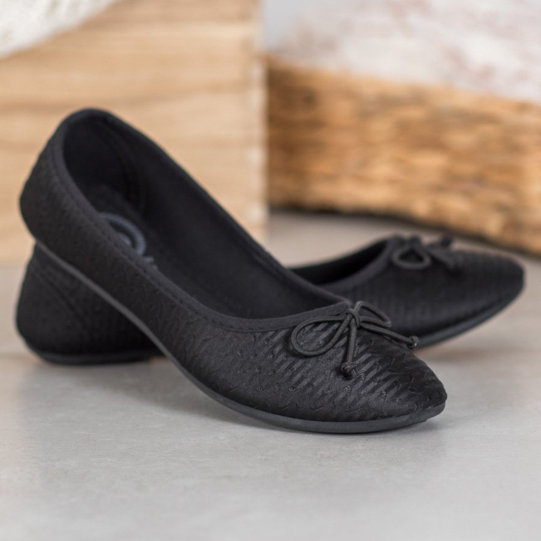 McKey Casual Ballerina With A Bow black 1