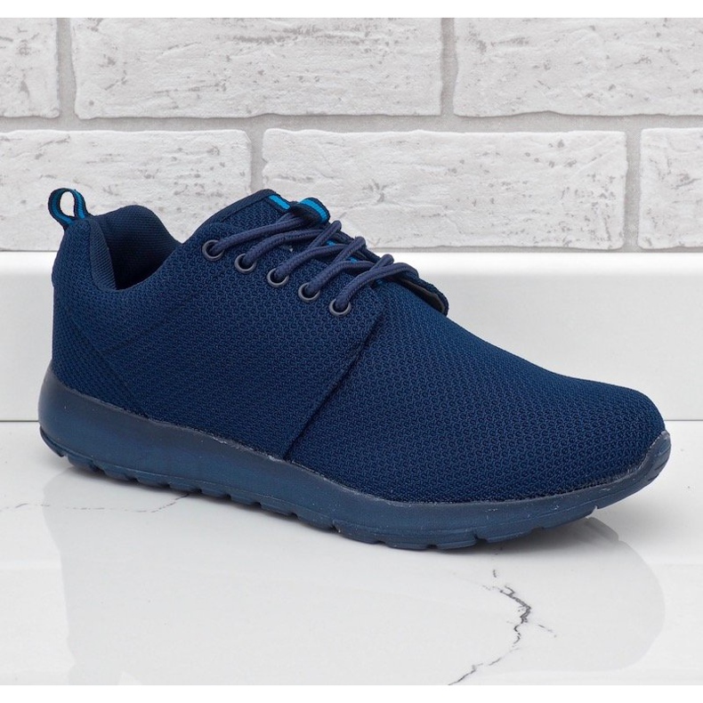 Navy blue sports shoes LD18A-1 1