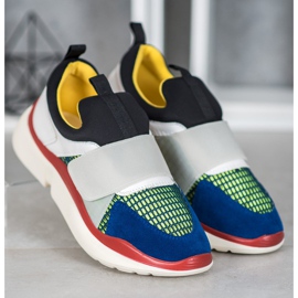 Sweet Shoes Light Sport Shoes With Velcro multicolored 2