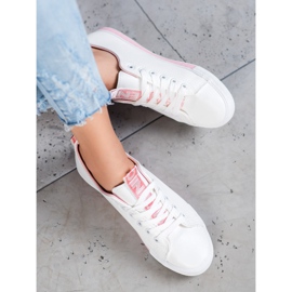 SHELOVET Sneakers With Eco Leather Nice white 2