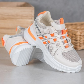 SHELOVET Fashionable Sports Shoes On The Platform multicolored 2
