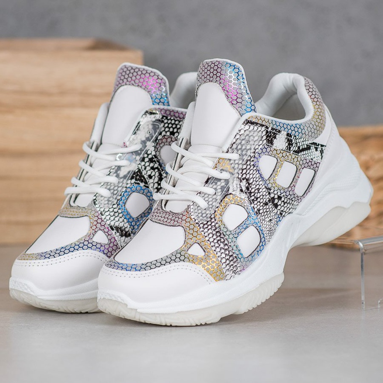 Bona Sneakers With Colorful Inserts white multicolored 1