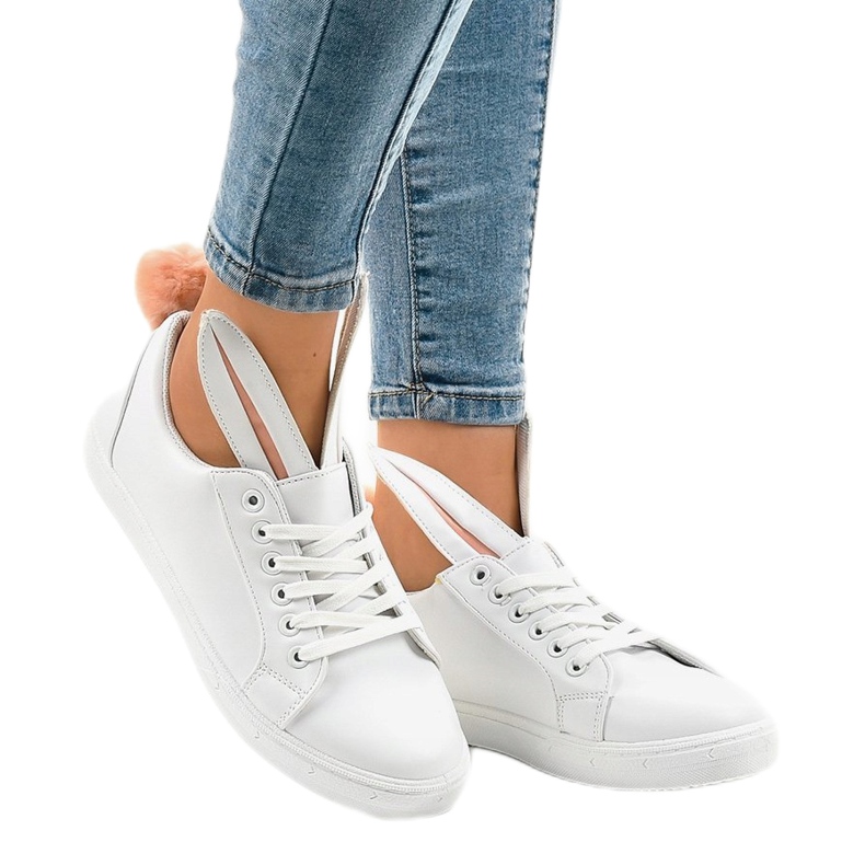 White sneakers bunnies R110 2 White sneakers bunnies R110 2