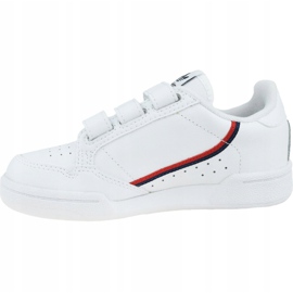 Adidas Continental 80 K EH3222 shoes white 1