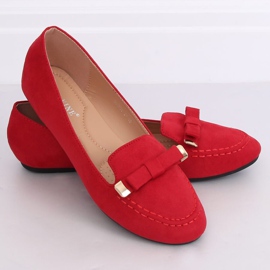 Red Women's loafers 2S2018-27 Red 1