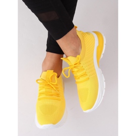 Yellow ZH-6 Turmeric sports shoes 1