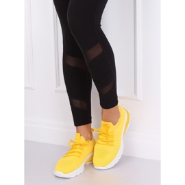 Yellow ZH-6 Turmeric sports shoes 2