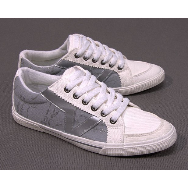 Material Sneakers A961 White grey 2