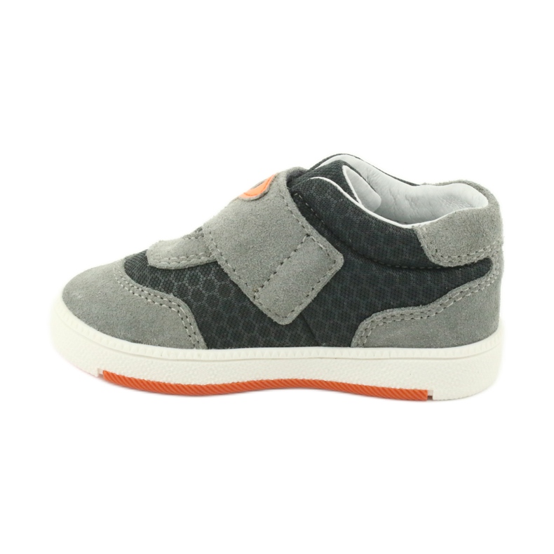 Boys of Velcro leather sports shoes gray bartek grey 2 Boys of Velcro leather sports shoes gray bartek grey 2