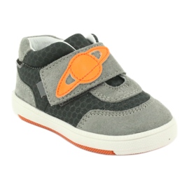 Boys of Velcro leather sports shoes gray bartek grey 1 Boys of Velcro leather sports shoes gray bartek grey 1