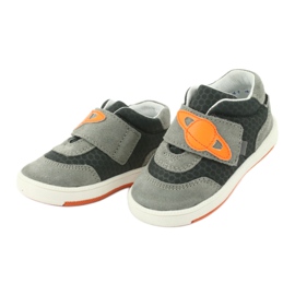 Boys of Velcro leather sports shoes gray bartek grey 3 Boys of Velcro leather sports shoes gray bartek grey 3