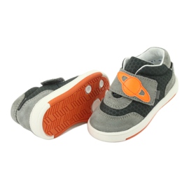 Boys of Velcro leather sports shoes gray bartek grey 5 Boys of Velcro leather sports shoes gray bartek grey 5