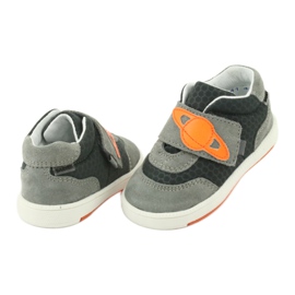 Boys of Velcro leather sports shoes gray bartek grey 4 Boys of Velcro leather sports shoes gray bartek grey 4