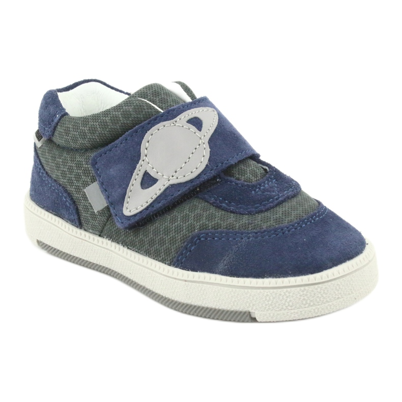 Bartek Baby-blue leather sports shoes grey 1 Bartek Baby-blue leather sports shoes grey 1