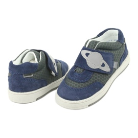 Bartek Baby-blue leather sports shoes grey 4