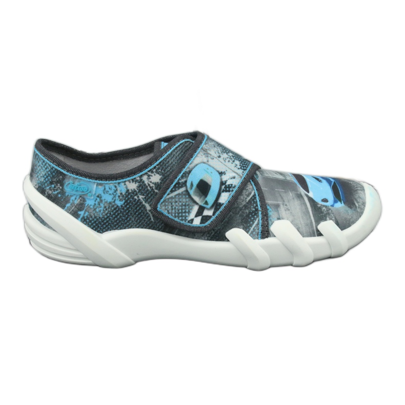 Befado children's shoes 273Y290 blue grey 1 Befado children's shoes 273Y290 blue grey 1