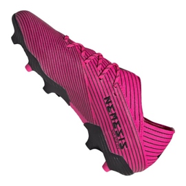 Adidas Nemeziz 19.1 Fg Jr F99956 football boots , pink purple 2