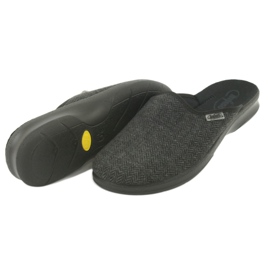 Befado men's shoes pu 548M022 black grey 4
