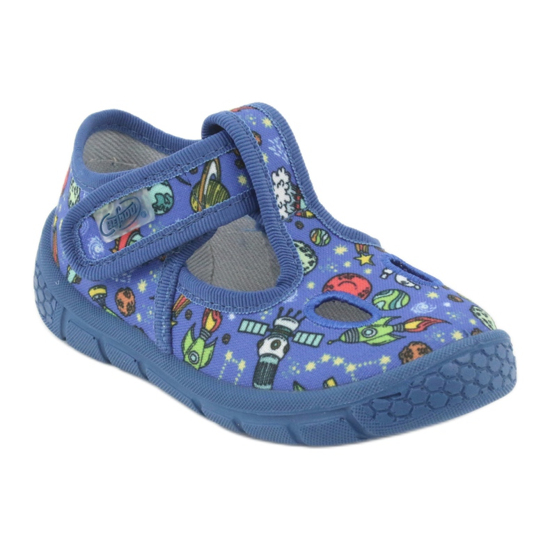 Befado children's shoes 533P003 blue multicolored 1 Befado children's shoes 533P003 blue multicolored 1