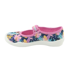 Befado children's shoes 114X395 navy blue blue pink multicolored 2