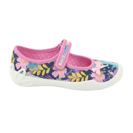 Befado children's shoes 114X395 navy blue blue pink multicolored 1