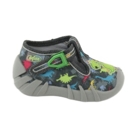 Befado children's shoes 110P370 grey multicolored green 1