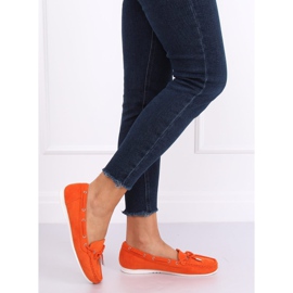 Orange women's loafers RQ-1 Orange 1