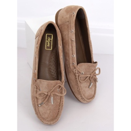 Women's loafers dark beige RND / AW20 / 017 Taupe brown 1
