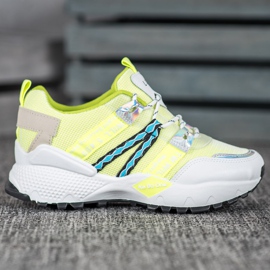 Bona Love Mesh Sneakers white multicolored green 2