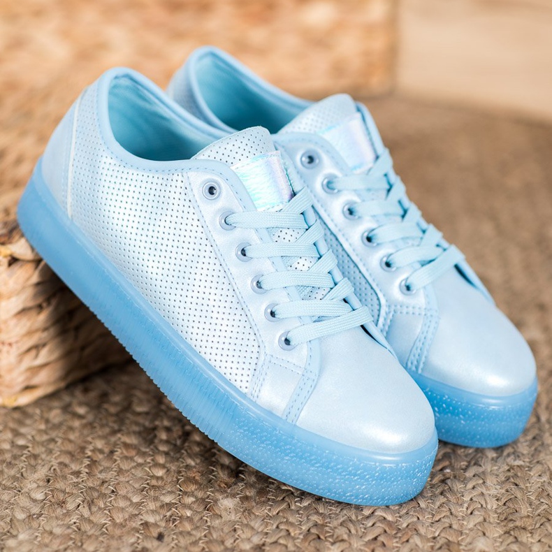 SHELOVET Blue Sneakers 1