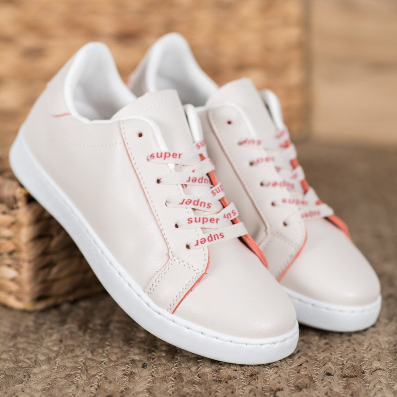 SHELOVET Super sports shoes brown orange 1 SHELOVET Super sports shoes brown orange 1