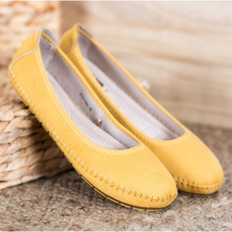 Kylie Classic ballerinas yellow 1