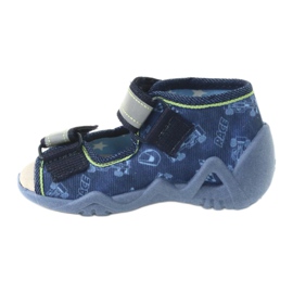 Befado yellow children's shoes 350P011 navy blue blue grey green 2