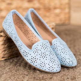 Clowse Blue Openwork Lords 1